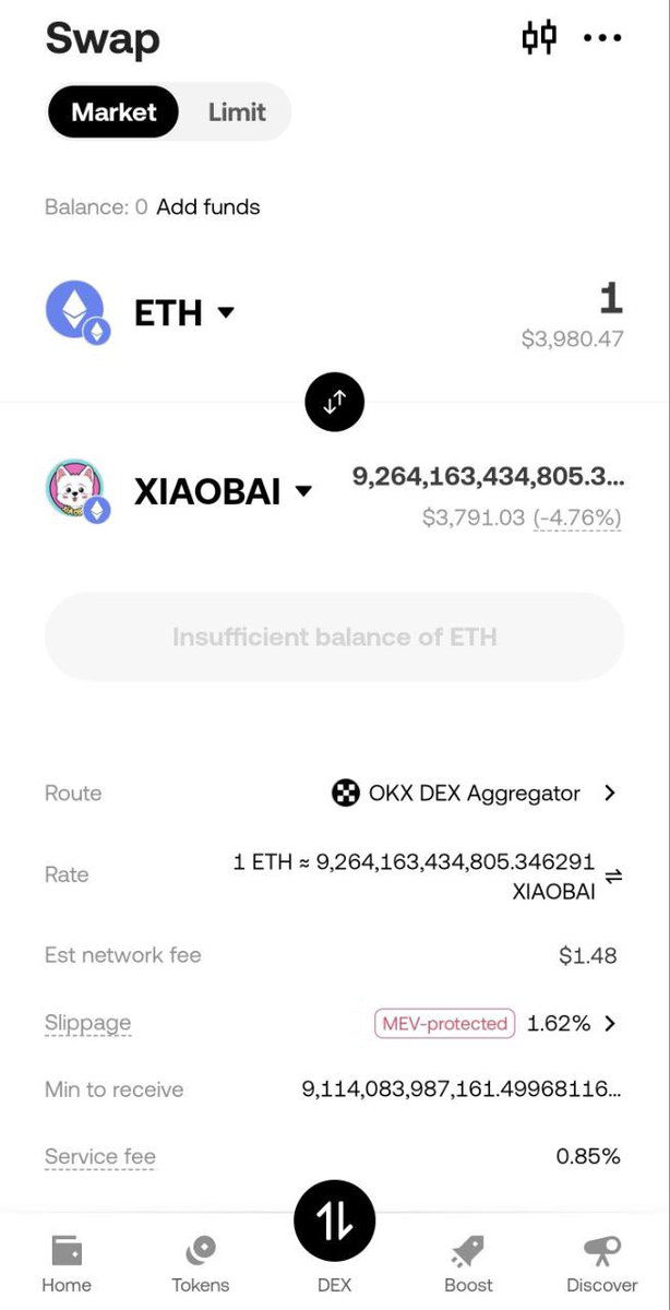 $XIAOBAI Update 🚀

You can now buy and swap $XIAOBAI directly on <a href="/wallet/">OKX Wallet</a> OKX’s Wallet 🔥
Fast, secure, and fully on-chain.

👉 Get started on OKX Wallet

#XIAOBAI #OKXWallet #Crypto #MemeCoin #Web3 #DeFi <a href="/okx/">OKX</a> <a href="/OKX_Ventures/">OKX Ventures</a>