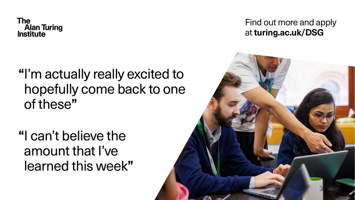 turinginst's tweet image. ❓Are you a researcher looking to make real-world impact as part of an expert multi-disciplinary team?
Apply to join the Turing’s January #DataStudyGroup: Modelling AI competency needs in the UK labour market
📅26 Jan – 6 Feb 2026
➡️ Apply now:bit.ly/46PaFpM