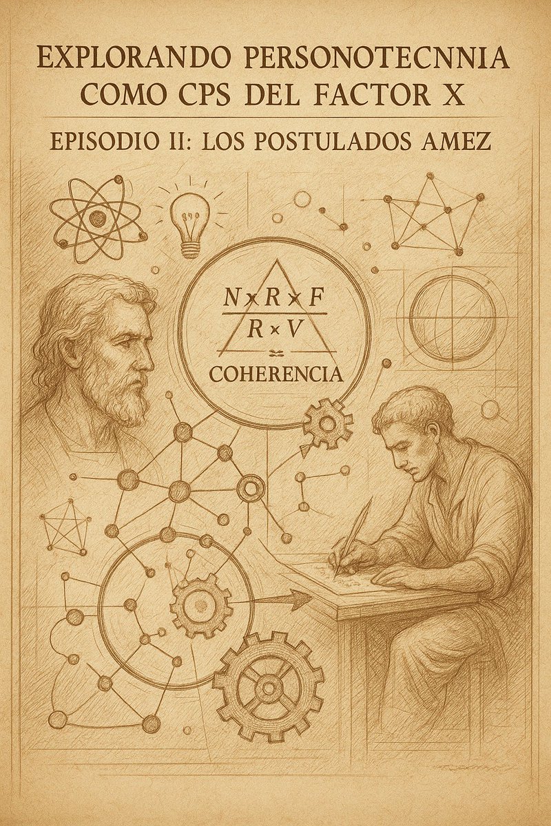 Explorando Personotecnia como CPS del Factor X. Episodio II: Los postulados Amez (así si digo burradas me lapidarán a mi primero)
En este episodio establecereremos una serie de postulados sobre la Personotecnia,explorando técnicas existentes y otras a crear.🧵👇