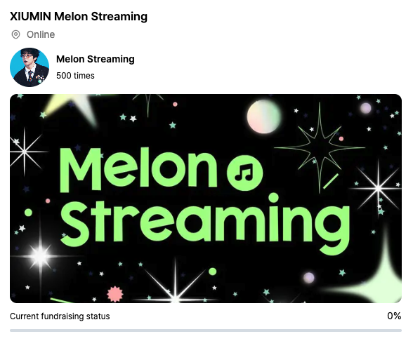 🎉 #XIUMIN #EXO #시우민 #엑소 Melon Streaming Support  — Now Open!

Melon Streaming Funding requested by <a href="/XiuweetIR/">⌞ Xiumin'IRAN ⌝ .❅๋࣭</a>

🔗kookylinkpage.kooky.io/content/fundin…

Let’s come together to make this happen! 💝

#KookyStreaming #KookyFunding