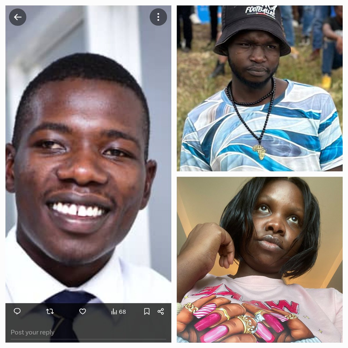 KenyanManDown's tweet image. LIFE HATES ÛGLY
Joel got booted from front office job, instead of grabbing soap, grabbed his bags for a trip to Mwanyos—sweaty, smelly, and rocking dirty eyes.  Meanwhile, Thickbae’s daughter showed up looking like her mom minus Filter—basically Genetics really said “plot twist.”