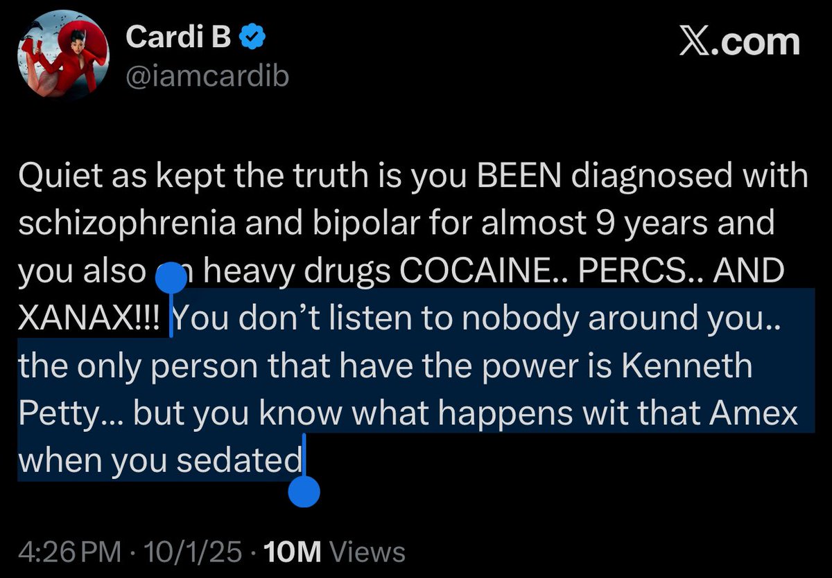 femalerapgamee's tweet image. nicki minaj is just now finding out about her amex but hey, cardi BEEEEEN clocked that tea lol ๐ญ