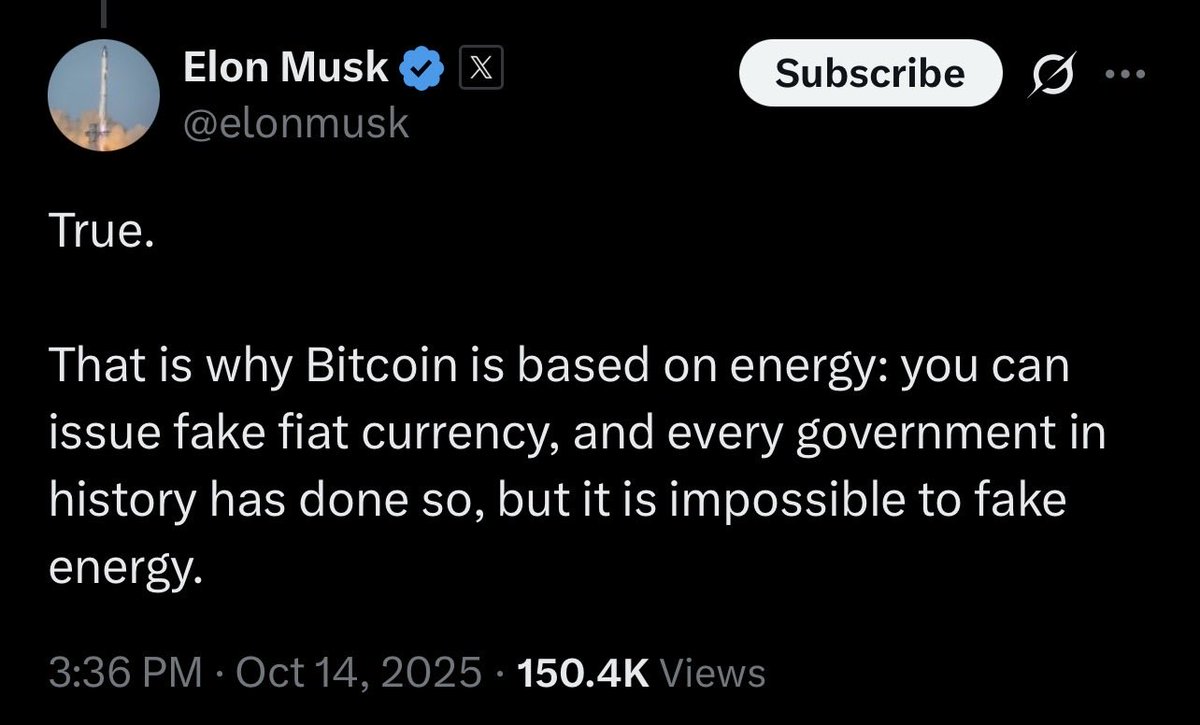 Elon Musk says Bitcoin is based on energy You can issue fak | KuCoin