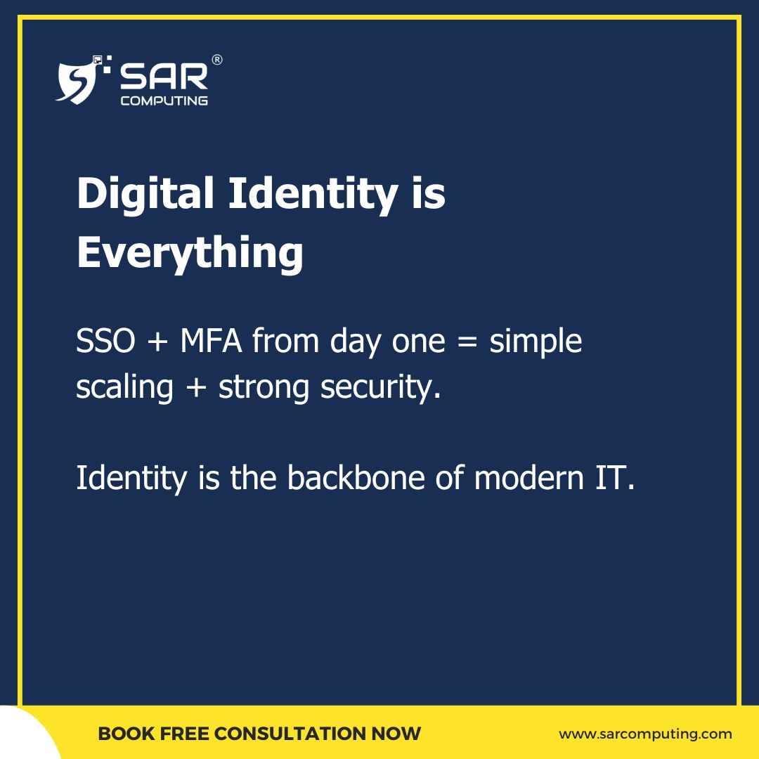 sarcomputing's tweet image. Most new businesses focus on getting online fast, but not on staying future-ready.
Here are smart IT moves that’ll keep your new setup scalable, secure, and sustainable.
#FutureProofIT #BusinessGrowth #SarComputing #TechForStartups