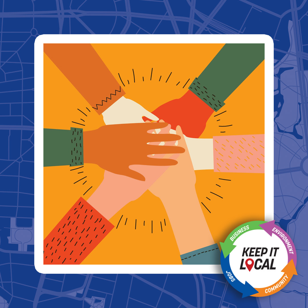 Clicking “buy” is easy. But does it build your community? Support the businesses that make a difference where you live. Keep it local. #ChariotOffice