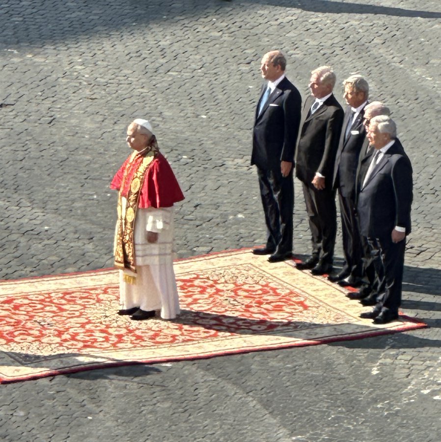 León XIV en el Quirinal