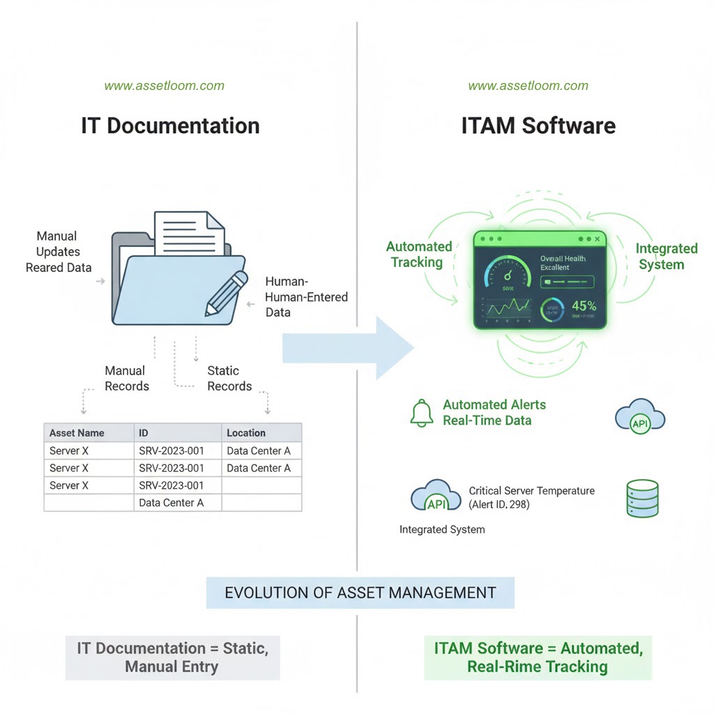 AssetLoom's tweet image. What is IT Documentation and Why Should You Care About It? 📑💻

If you&apos;re managing IT assets, you already know how important it is to keep track of every detail. But are you doing it the right way?

👉 assetloom.com/en/blog/it-doc…

#AssetManagement #ITAssets #AssetLoom