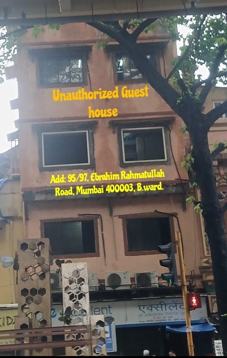 Aasif03's tweet image. Illegal commercial guest house under constr at 95/97 Ebrahim Rehmatullah Rd, Mumbai 03 in violation of MRTP Act &amp;amp; DCPR 2034 @mybmc act now under Sec 351 MMC Act: stop work, demolish &amp;amp; file FIR @mybmcWardB @BJP4Mumbai @MumbaiPolice @mlaAminPatel @mieknathshinde #mumbai #corruption