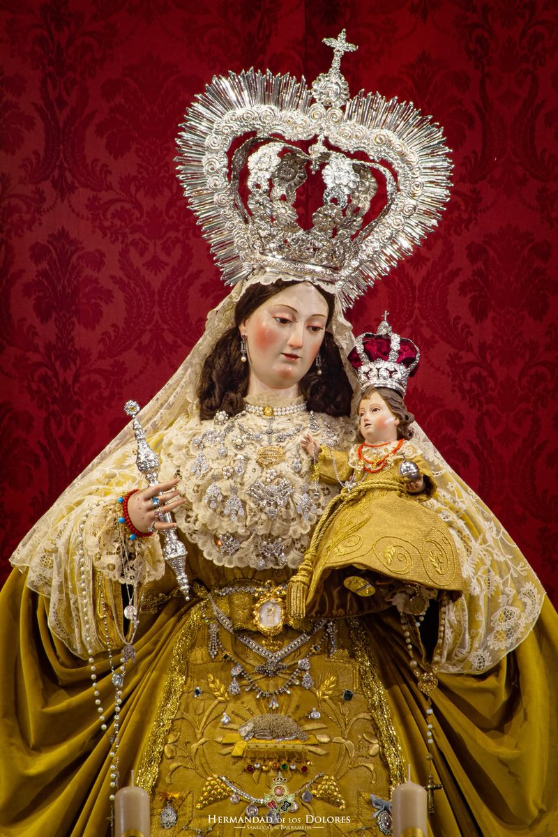 Santa María Reina de Todos los Santos, entronizada en su paso procesional para su primera salida

Desde el día de hoy, la Imagen de nuestra amantísima Titular, Santa María Reina de Todos los Santos, se encuentra ya entronizada en su paso procesional.

facebook.com/share/17MUG42R…