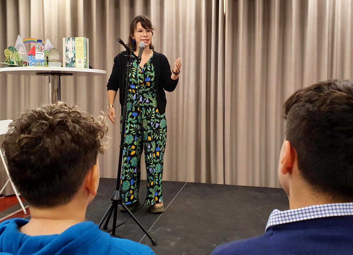 “Seeing the value in each person, whether small or large, familiar or unfamiliar. This is a message in the Moomin stories”. 

At our event at Stockholms Stadsbibliotek, Nanette Borgström shared why Moomin matters today, alongside refugee stories from Ahmed Terkawi &amp; Eva Tatarova.