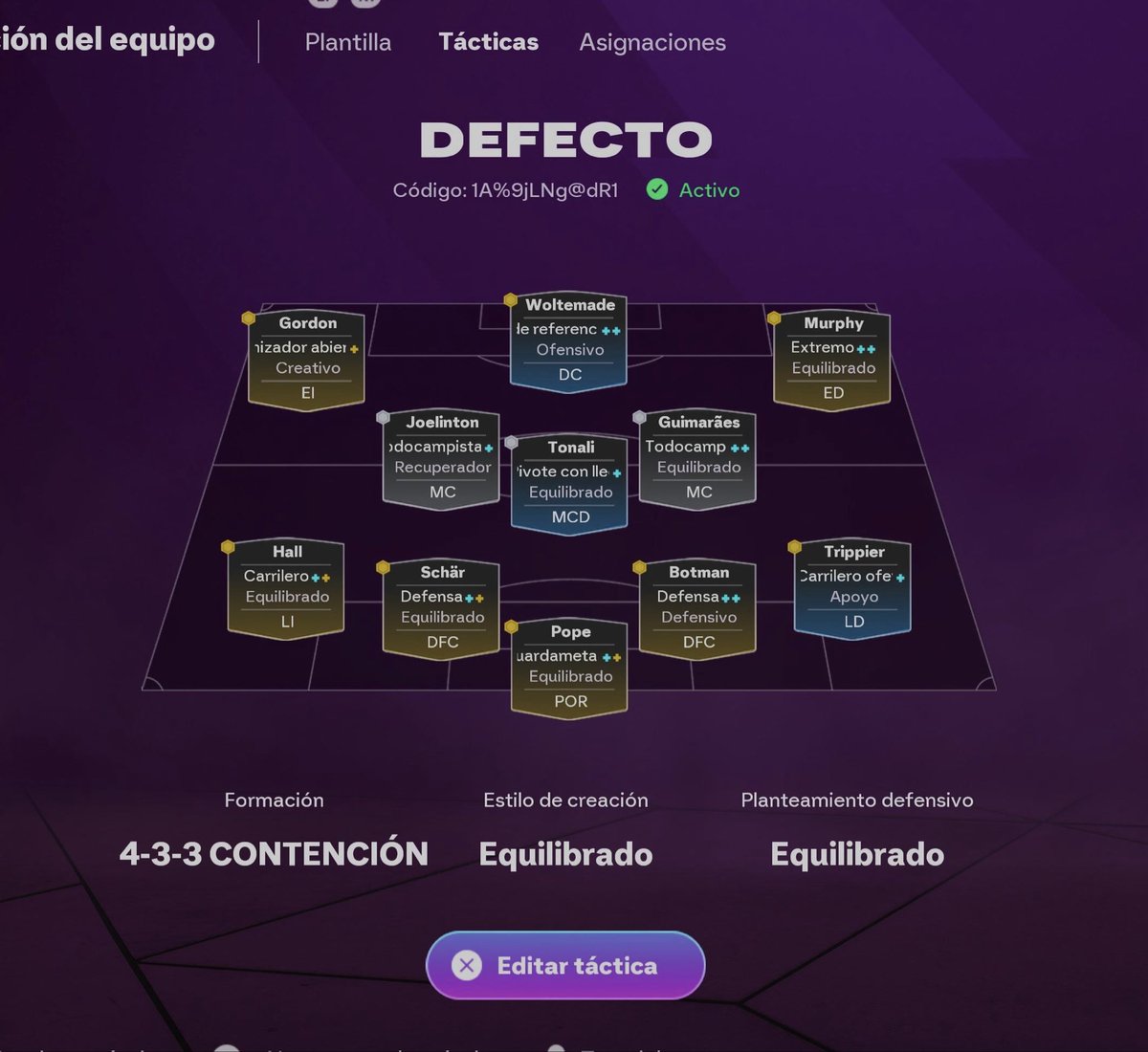 FullManualFG's tweet image. La importancia de la táctica y cómo adaptarla según se va desarrollando el partido #FC26 #FullManual Aunque veo un error en este sentido, al cambiar formaciones y posiciones, no se respetan estas para cada táctica por independiente @Bubi_ISSPRO @Manual_Touch_FC