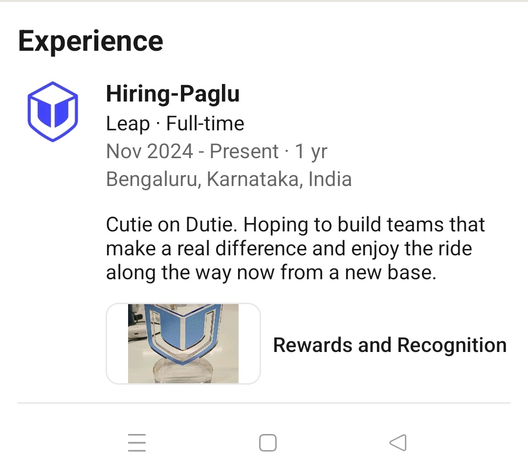 Gautam_3012's tweet image. When you think HRs are strict professionals…
Then you see “Cutie on Dutie” 😭💅🏻
#CorporateComedy #LinkedInPosts #WorkCulture
#HR #GenZ