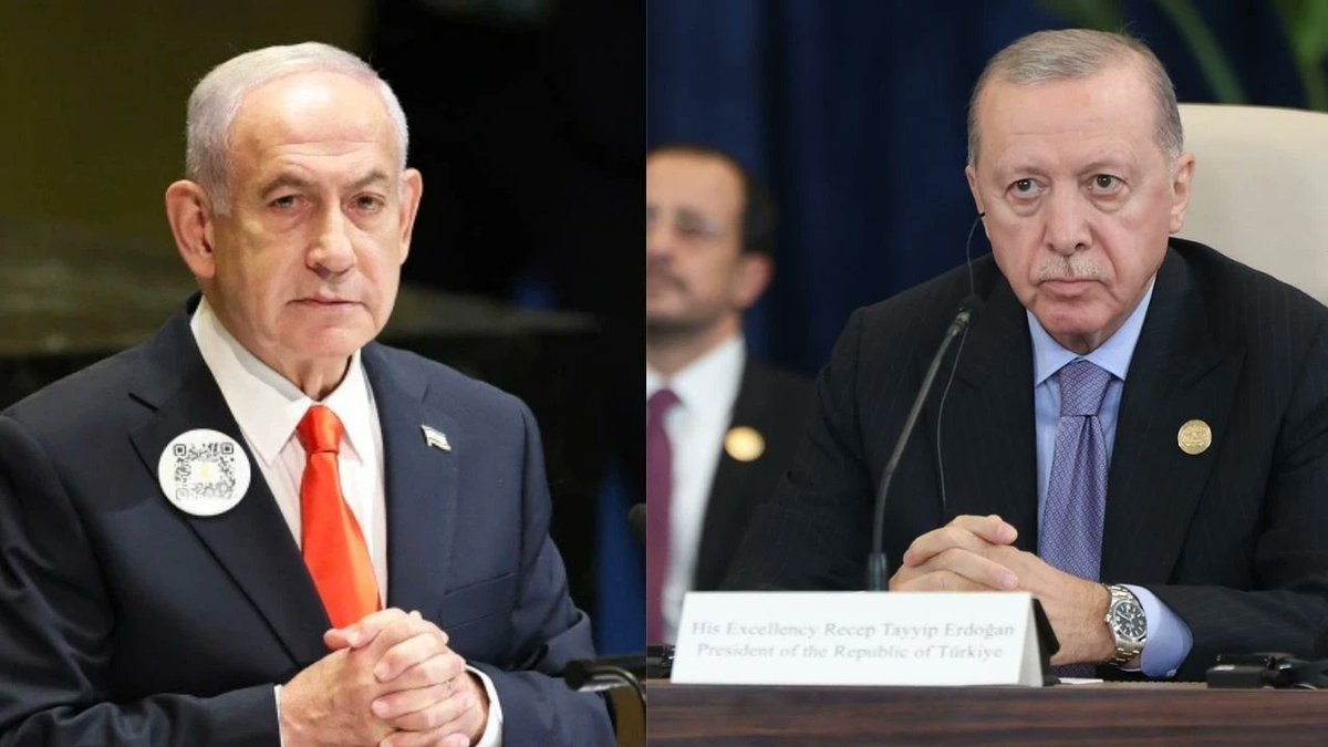 #Mısır'daki Barış Zirvesi'ne katil İsrail Başbakanı Netanyahu'nun katılma ihtimali #Türkiye'nin vetosuna uğradı. Cumhurbaşkanı #Erdoğan, Netanyahu'nun zirveye katılmasını istemedi. Diğer ülkelerin de destek vermesiyle Netanyahu zirveye gelemedi.