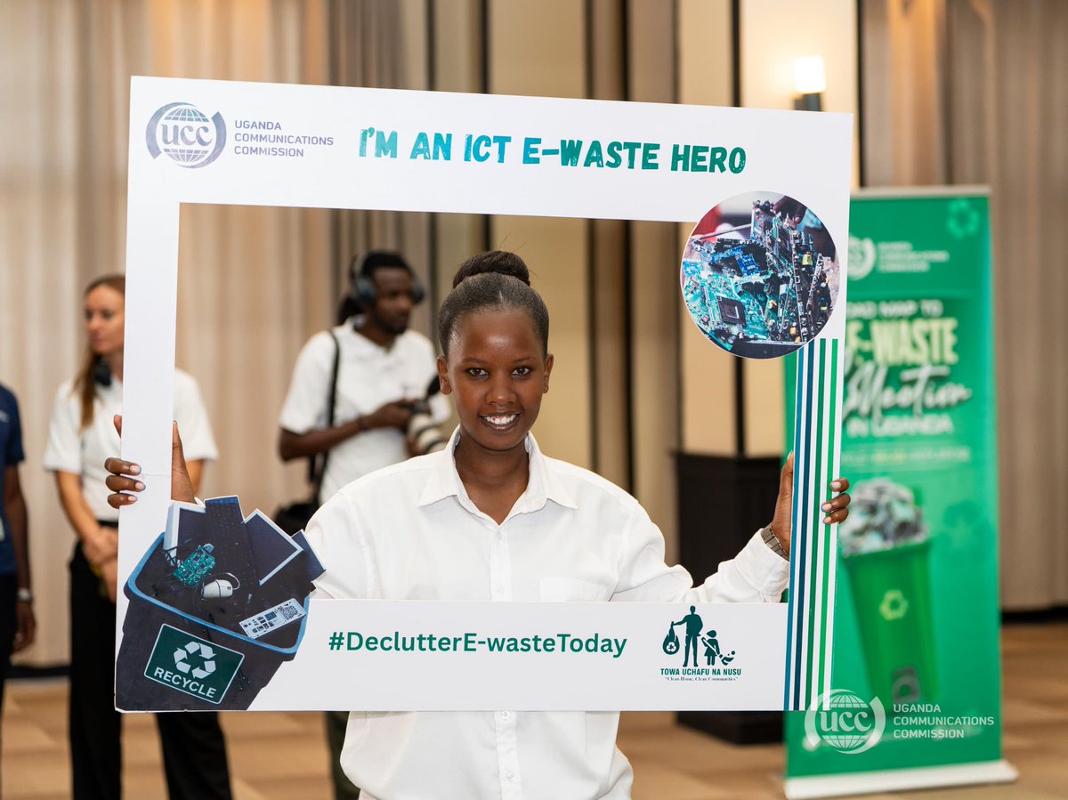 SyliviaKeiz's tweet image. ROAD MAP to ICT E -WASTE Collection IN UGANDA let’s keep the environment clean
#GoldenPosts
#Declutter E-waste today
@ConsumerUCC
@UCC_Official