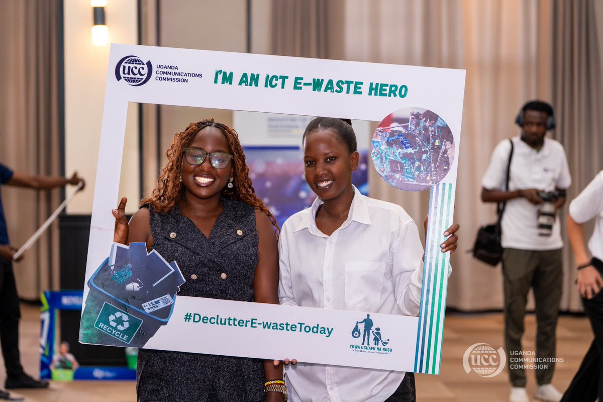 SyliviaKeiz's tweet image. ROAD MAP to ICT E -WASTE Collection IN UGANDA let’s keep the environment clean
#GoldenPosts
#Declutter E-waste today
@ConsumerUCC
@UCC_Official