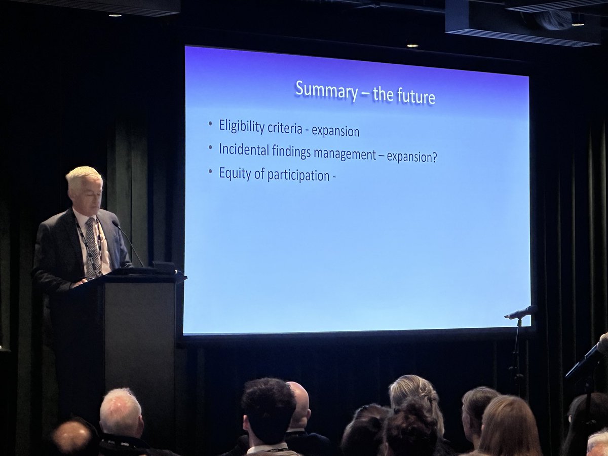 BTOGORG's tweet photo. @DRBLUNGS reflects on successes to date and key priorities for the UK’s lung screening
journey.
#BTOGScreeningEvent #LCSM https://t.co/LCQ9QYdylD