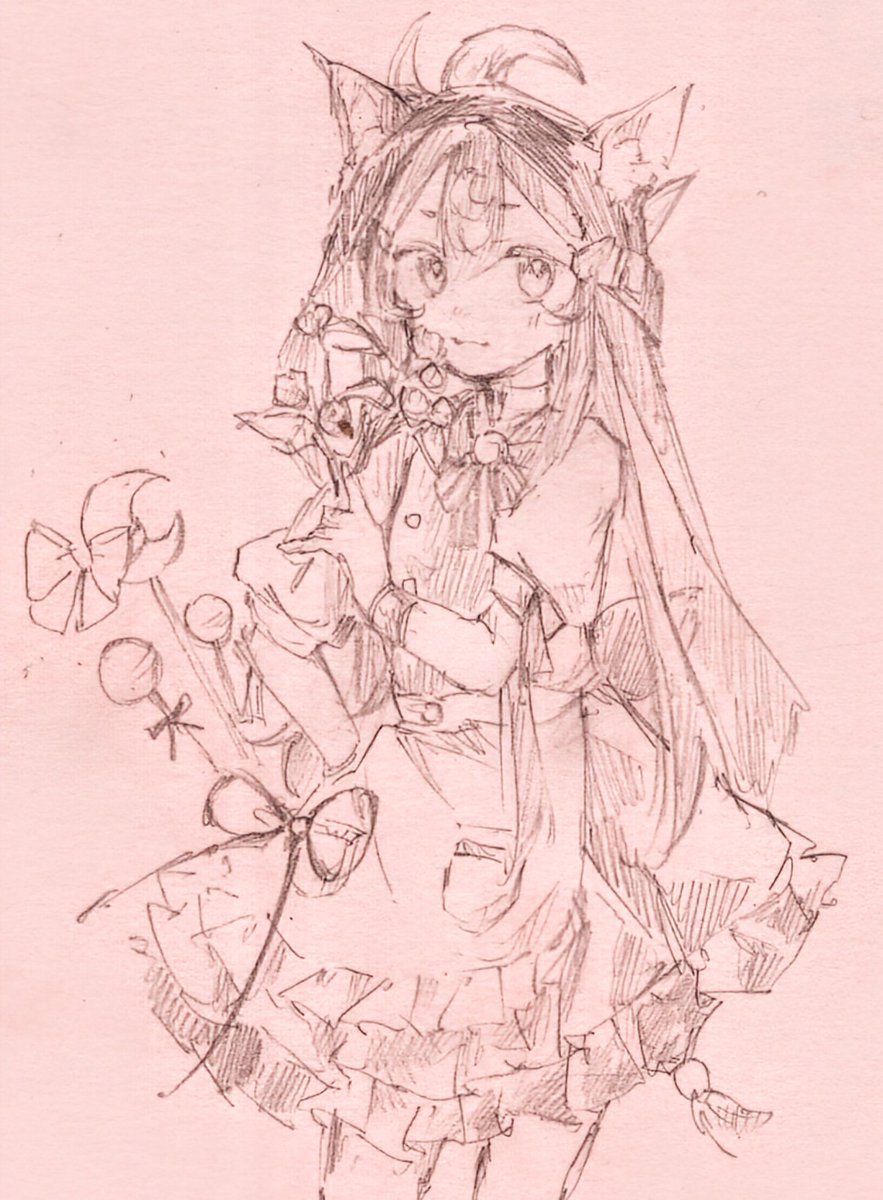 領主ちゃん！キャンディーの飾り付けどうしよー？
#メメントモリ_FA