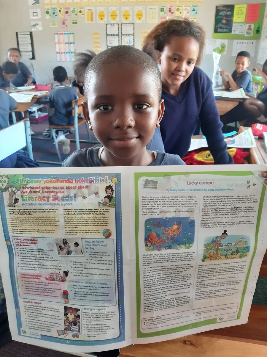 Children who read regularly build strong language and thinking skills and develop confidence, creativity and curiosity. Most importantly, once they discover the joy of stories, it becomes a lifelong gift — one that no one can take away. 

The latest edition of the Nal'ibali