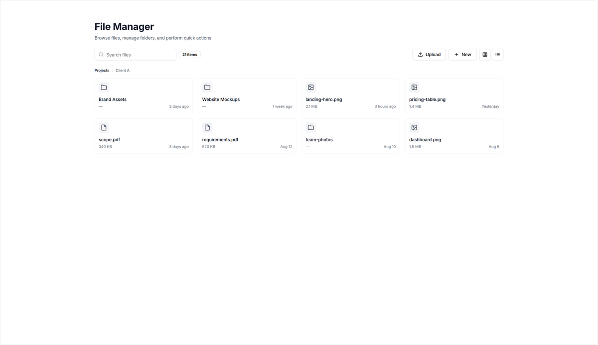 Orca_x12's tweet image. Lightweight file manager with drag-and-drop and grid view