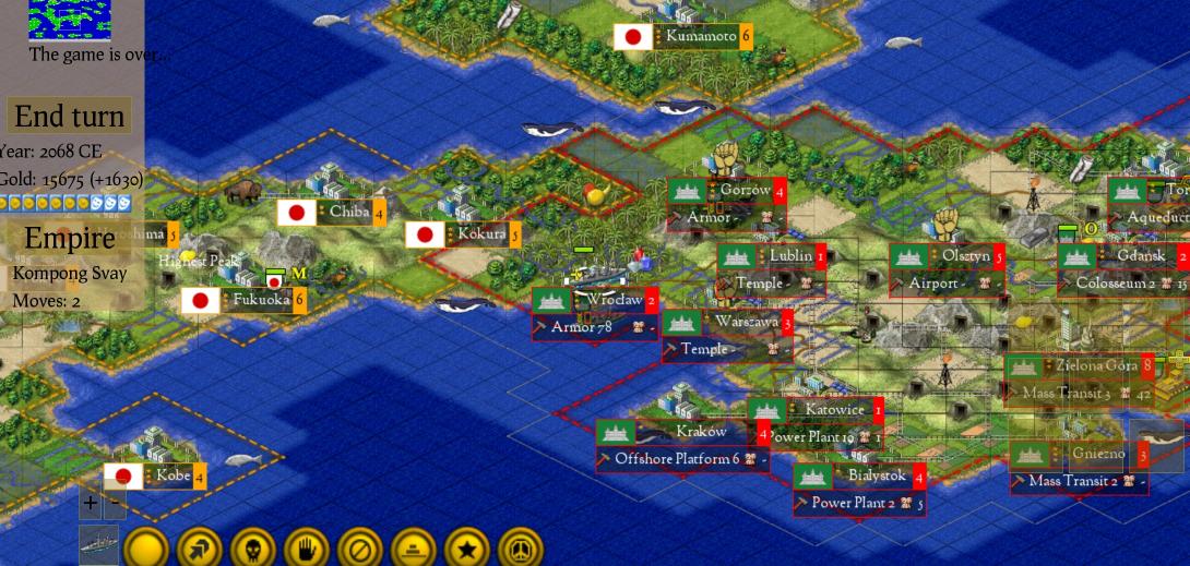 Free at last - I have to remember to never play late 90's games if I want to get anything done. Took 4 days to win... need to delete the game now.