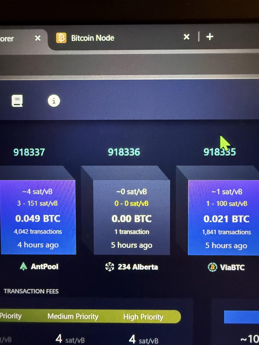 barbara_alshaib's tweet image. This is the heartbeat of Bitcoin, Blocks, transactions, and the constant competition for space. Understanding the mempool and fee market is key to smart trading. ​We break down the technicals so you can execute trades efficiently.  🧠 #BitcoinNode #CryptoFees #BTC