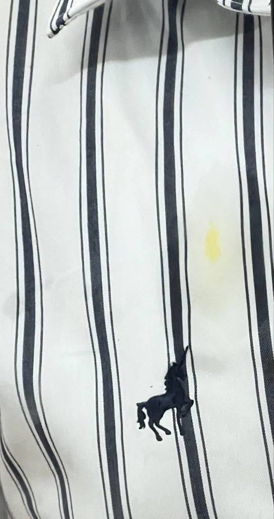 Stain on white shirt… day ruined 💔💔😪😪😪😪