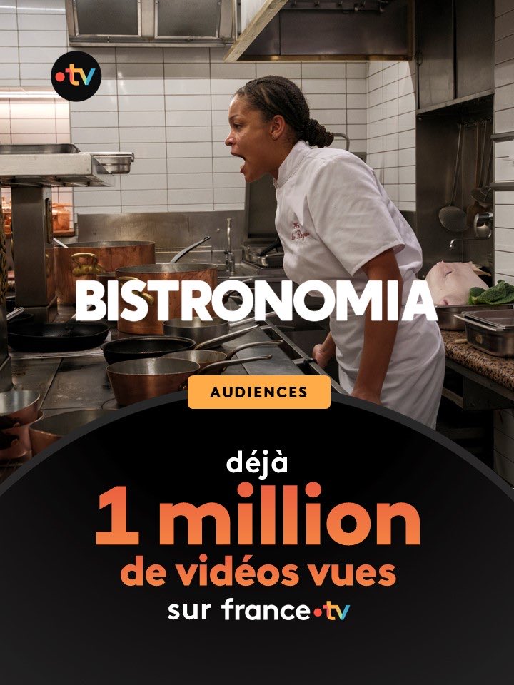 #Audiences | france.tv

« BISTRONOMIA » ✨

▶️Disponible gratuitement sur france.tv