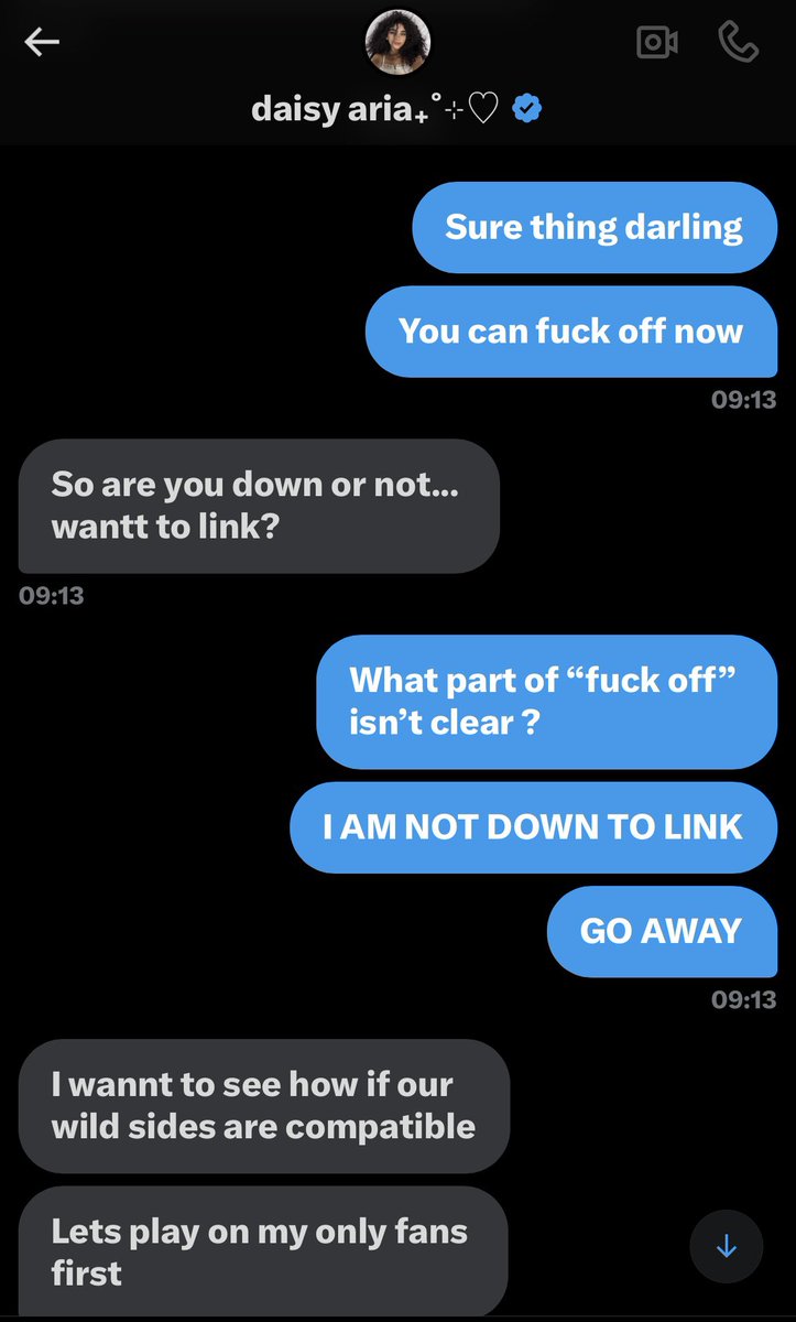 Whatever y’all do, stay away from this account. Another broke guy faking and trying to scam you <a href="/Saikumar730/">daisy aria₊˚⊹♡</a>