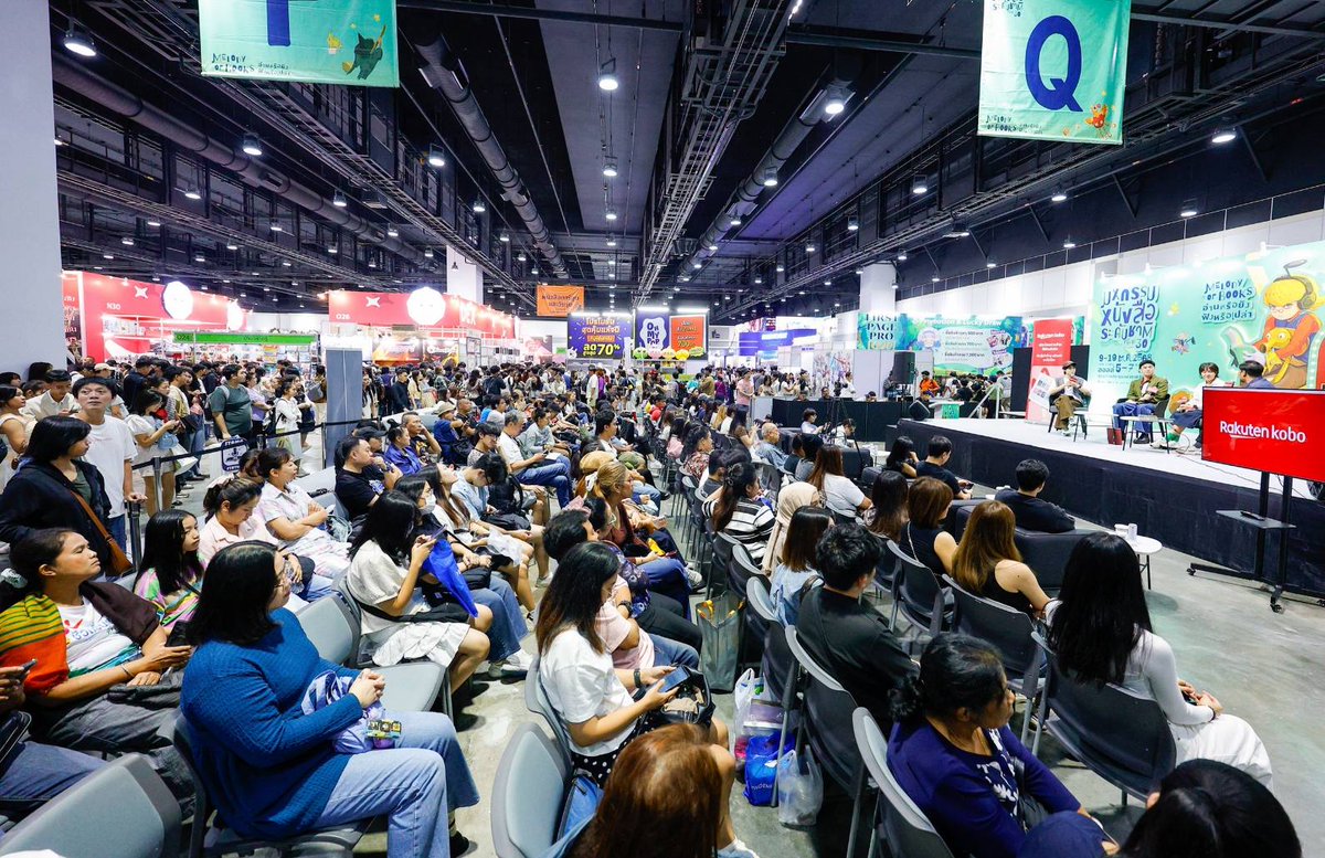 🙋‍♀️ผ่านครึ่งทางของงานแล้ววว🎉🎉🎉
#งานหนังสือ📍#ศูนย์ฯสิริกิติ์
🗓จัดถึงวันอาทิตย์นี้ 19 ตุลาคม 2568
📚#มหกรรมหนังสือระดับชาติครั้งที่30
⏰10:00 – 21:00น.
📍ณ ฮอลล์ 5–6-7 ชั้น LG ศูนย์ฯ สิริกิติ์
📣เข้างาน✨ฟรี!✨
facebook.com/share/p/1CuLh6…
💜เรามีเวลาพบกัน 7,260 นาที
ตอนนี้ผ่าน