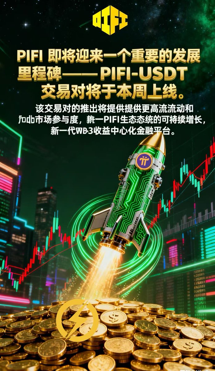 LitterFoer_357's tweet image. 📢特大利好📢
#PIFI 先锋金融生态入驻 #PIJSChain 仅仅一个月余,上线之初即推出 #PIJS/PIFI交易对吸引大量社区成员入场,线上线下火力全开交出接近四万节点用户的🈵意答卷!由此加快迎来PIFI/USDT交易对的上限👏👏👏优秀
PIFI节点矿机每日复投,代币价格稳步上升📈,带来稳稳的收益和幸福💃💃🎊🕺🕺