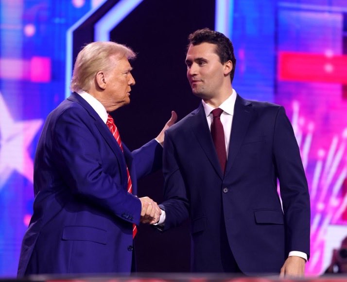 mymomcare's tweet image. President Trump will be posthumously awarding Charlie Kirk the Presidential Medal of Freedom today.
Charlie’s wife, Erika Kirk, will be accepting on his behalf.
A truly well-deserved honor for a man who gave everything for God and country.