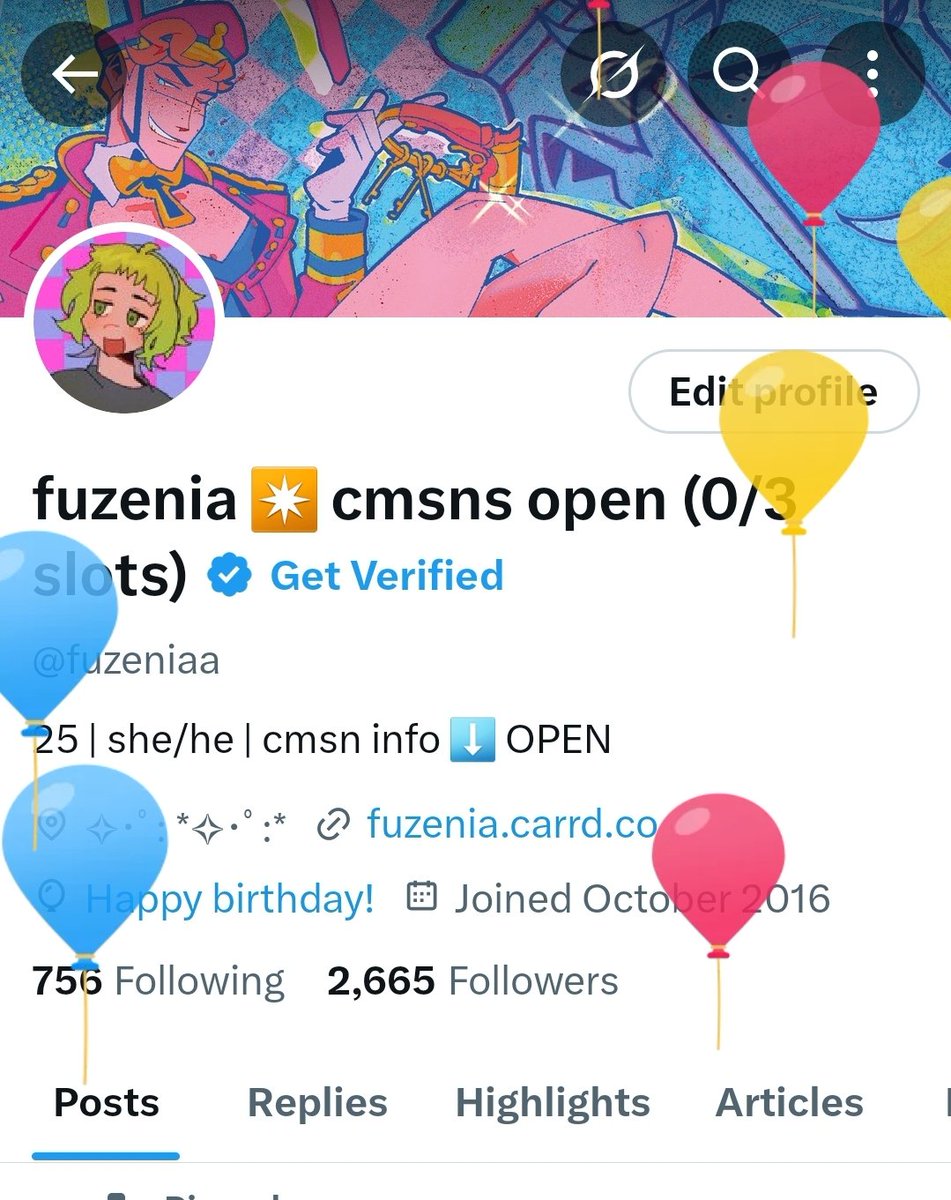 Birth today!!! :D