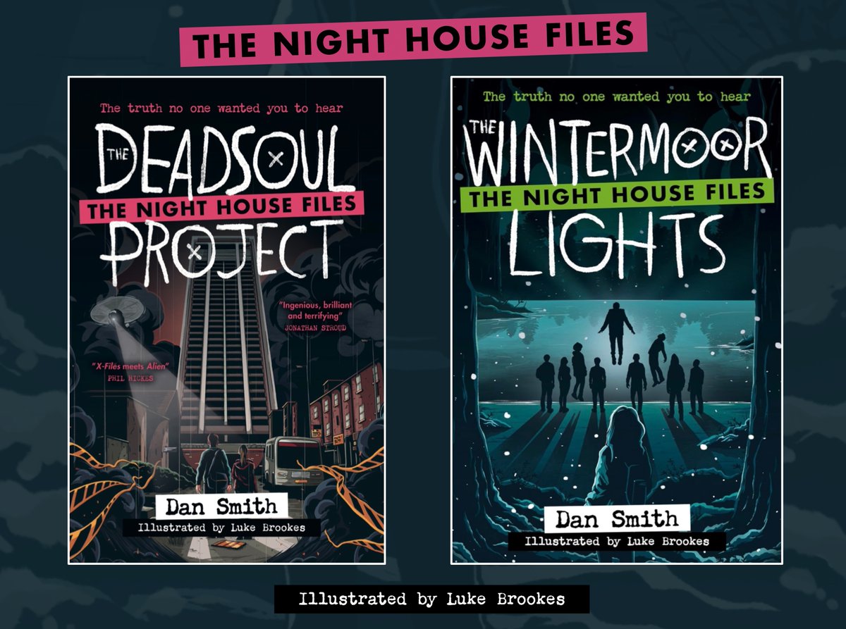Dan Smith (@dansmithauthor) on Twitter photo The Night House Files. Read them both to learn the truth 'they' don't want you to hear.
published by <a href="/BarringtonStoke/">Barrington Stoke</a> 
Illustrated by <a href="/lukebrookes_art/">Luke Brookes</a> The Night House Files. Read them both to learn the truth 'they' don't want you to hear.
published by <a href="/BarringtonStoke/">Barrington Stoke</a> 
Illustrated by <a href="/lukebrookes_art/">Luke Brookes</a>