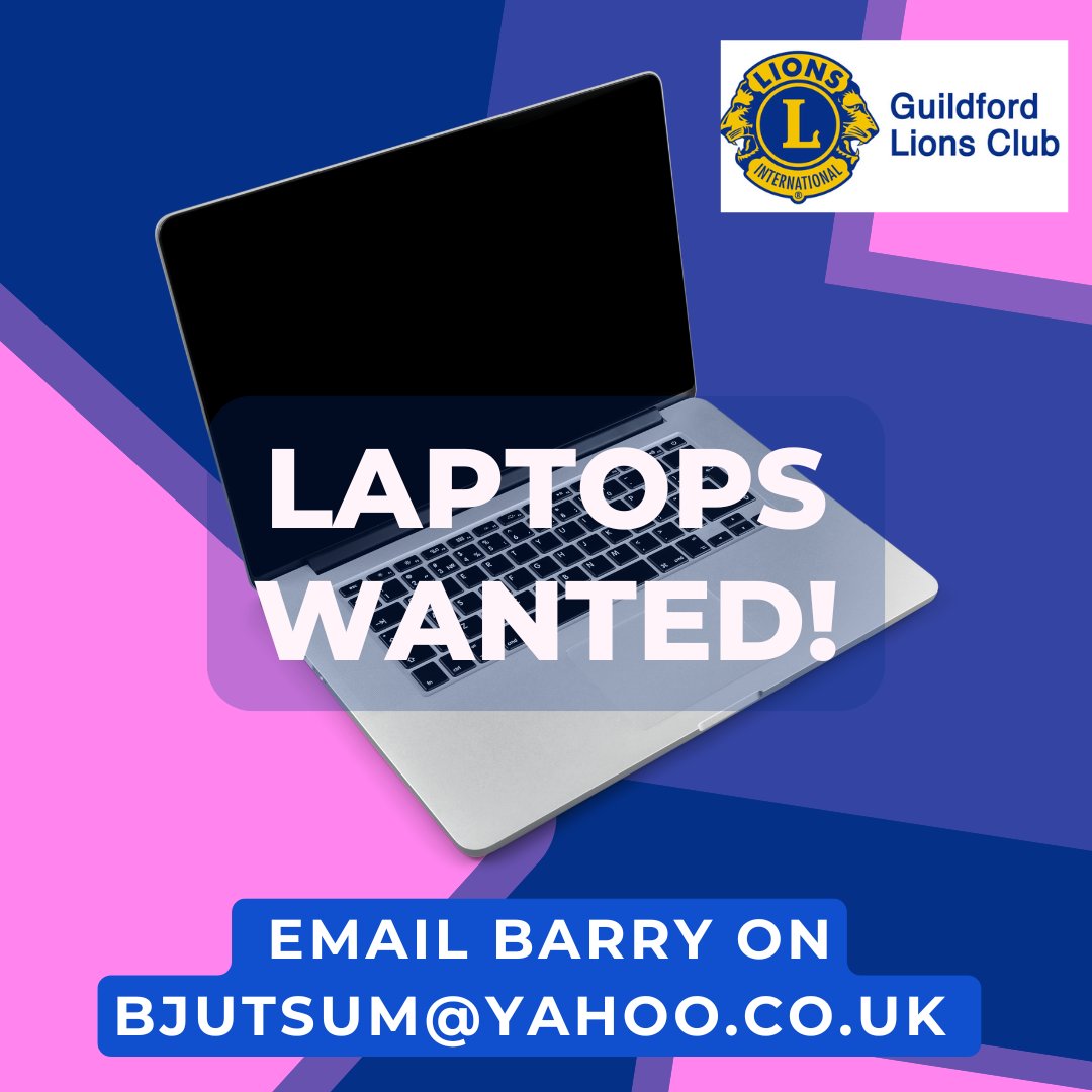 We urgently need laptops and tablets!
We've run out, &amp; are still receiving requests from people in our community who really need one for studying, or finding work.
If you have an old laptop or tablet you no longer use, please consider donating it. 
1/2