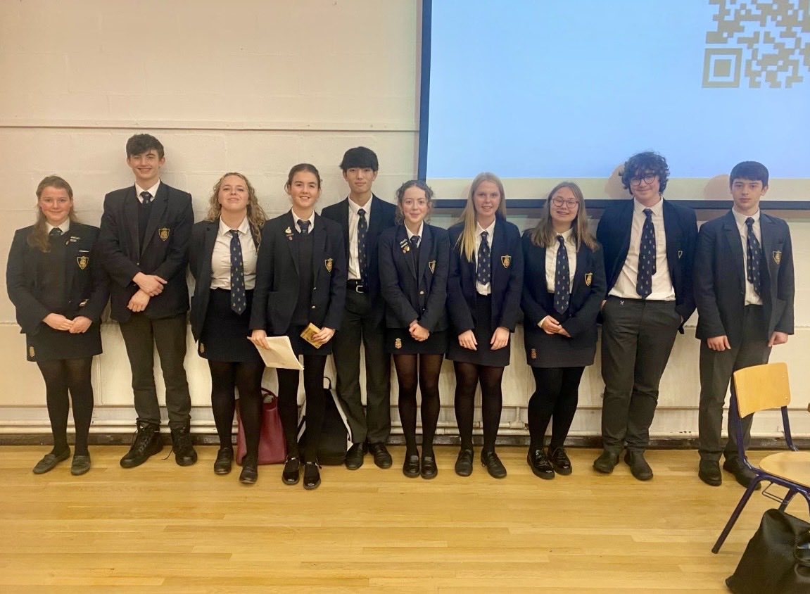 RiponGrammarSch's tweet image. These budding young RGS diplomats shone at a Model United Nations conference. Read more here: ripongrammar.co.uk/news/budding-d…
#modelUN #diplomacy #beyondtheclassroom #futureleaders #sixthform #boardingschool #yorkshire