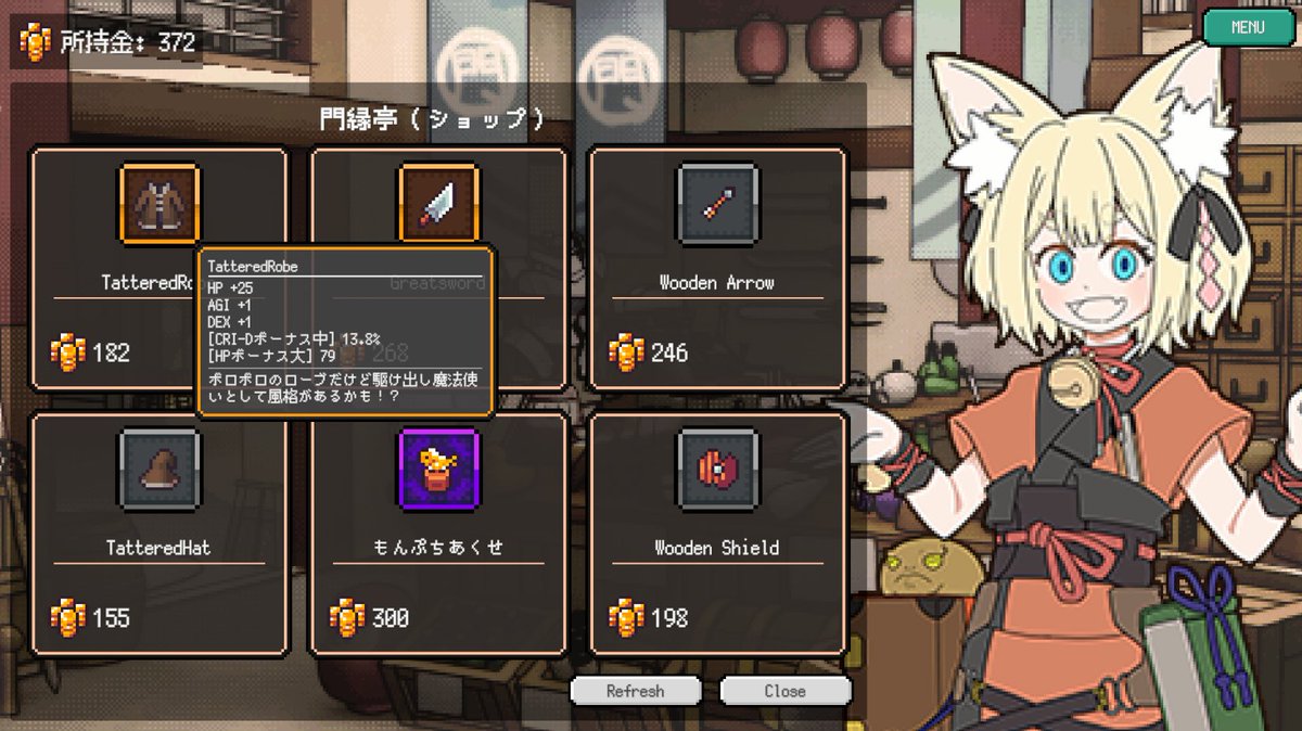 studiomoragames's tweet image. ⚔️戦略×ハクスラ ローグライトRPG⚔️
『HeroesSagaZero』
Steamストアページ公開しました⚡️
🔽Steamストアページ🔽
store.steampowered.com/app/4070690/He…
ドット絵+2.5Dバトル、自由な編成・スキル・装備が組めるのが魅力のローグライトRPGです
ウィッシュリスト登録ぜひお願いします‼️
#indiegame #ゲーム制作