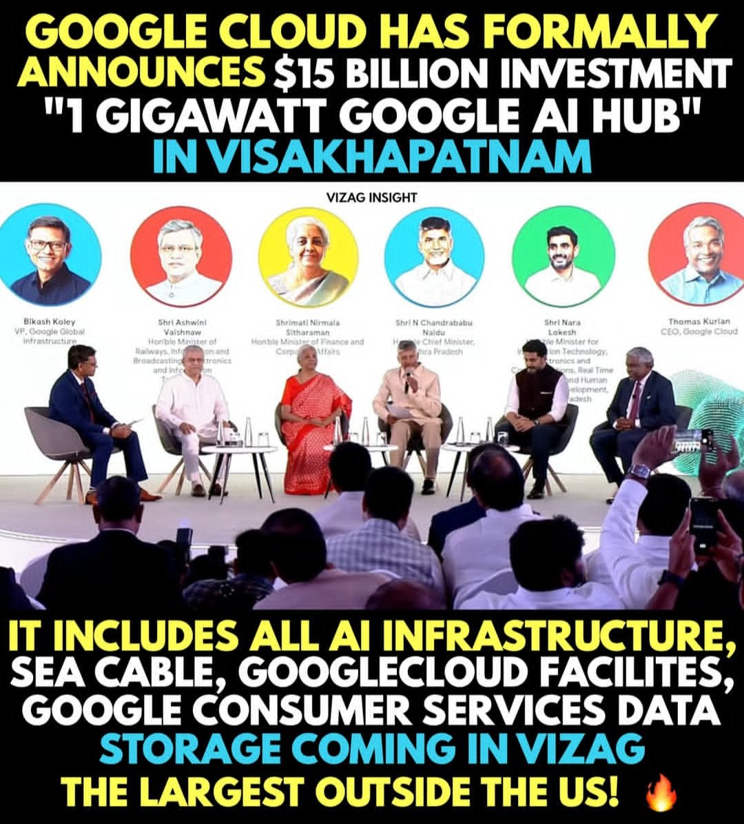<a href="/narendramodi/">Narendra Modi</a> #GoogleAI Welcome to Vishakhapatnam 

#googlecloud
#AI #DataScience