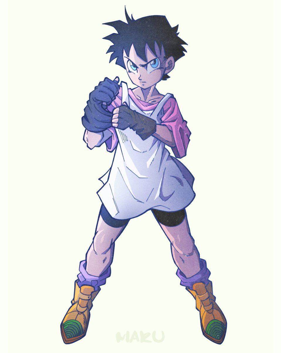 MaruyamArts's tweet image. #Videl #dragonball #dragonballz #dragonballfanart #art #drawing #fanart #animefanart