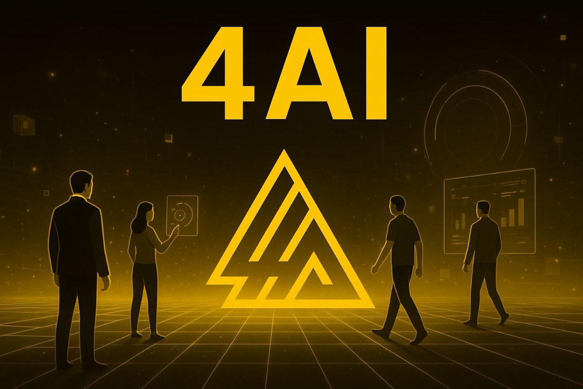 4AI just raised $6M in a strategic round led by @0xLabsHQ
to accelerate a new kind of AI network on <a href="/BNBCHAIN/">BNB Chain</a> 

Not another “AI token.”
Not another “chatbot on-chain.”

But a full ecosystem where users, devs, and AI agents collaborate, build and earn together. 

Imagine