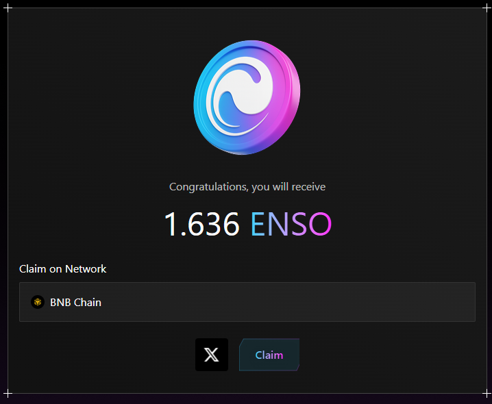 又一垃圾项目诞生： #ENSO 
妥妥反撸，手续费都亏了！
项目方很有自知之明，直接把DC禁言了，撸毛党们都没来得及骂。
垃圾项目都有以下几个共同点：
1.不重视社区建设，只在通用语言区有管理维护。
2.临TGE一两个小时了才发查询。
3.发的空投还没ALPHA领得多！