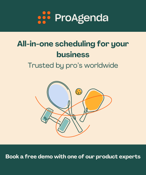 Your schedule shouldn’t run your life — it should run itself. Meet ProAgenda, the smarter way to manage bookings, clients, and time. Because your focus belongs on the green, not the calendar. ⛳

 hubs.ly/Q03NpLHX0