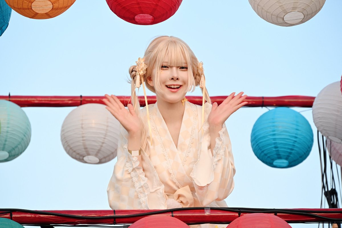 EKmemorable's tweet image. 2025 9/27

大洗海上花火大会 千櫓祭🎆

Lamiaさん(@LamiaCosplay)

見つけてもらってからの嬉しい一連の流れ。素敵なファンサありがとうございます🫡

#COSFESTREASURE #大洗海上花火大会 #千櫓祭