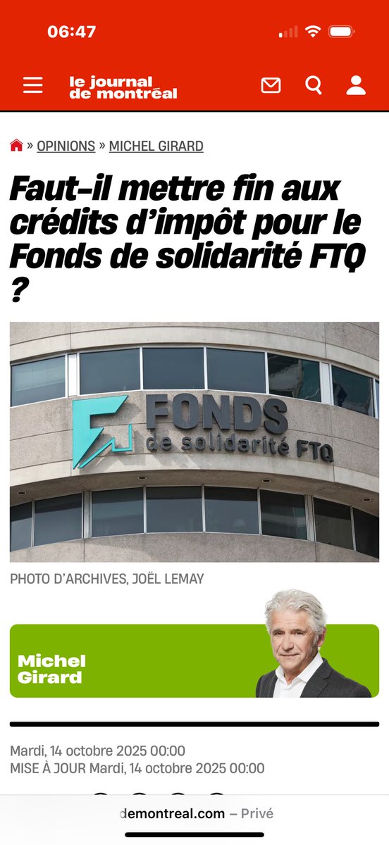 Michel Girard tweet media