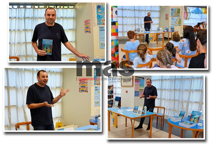 masaranjuez's tweet photo. Del trueque a la #criptomoneda: una #historia del #dinero para escolares

  · Javier Andrés Ruiz presentó su libro en la #Biblioteca de #Aranjuez

https://t.co/3eJX1aJL0w

#cultura #libros #economía #finanzas #lectura

@jarprimaria https://t.co/wBZIlK4GOw