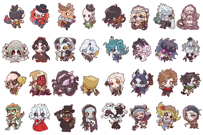 等身も最近沢山描きますが ミニキャラも沢山描きます!\/