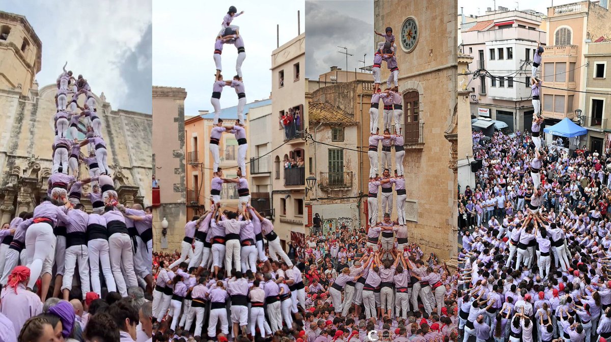 Pels qui diumenge ho preguntàveu:
Els <a href="/Minyons/">Minyons de Terrassa</a> de Terrassa vam actuar al Vendrell els anys 2002, 03, 04 i 05, a l'aniversari dels <a href="/nensdelvendrell/">Nens del Vendrell</a>, sempre a la pl.Vella, tret del 02 que va ser a la ctra. del Dr Robert.
20 anys després, un honor de tornar-hi!
#castells #castellers