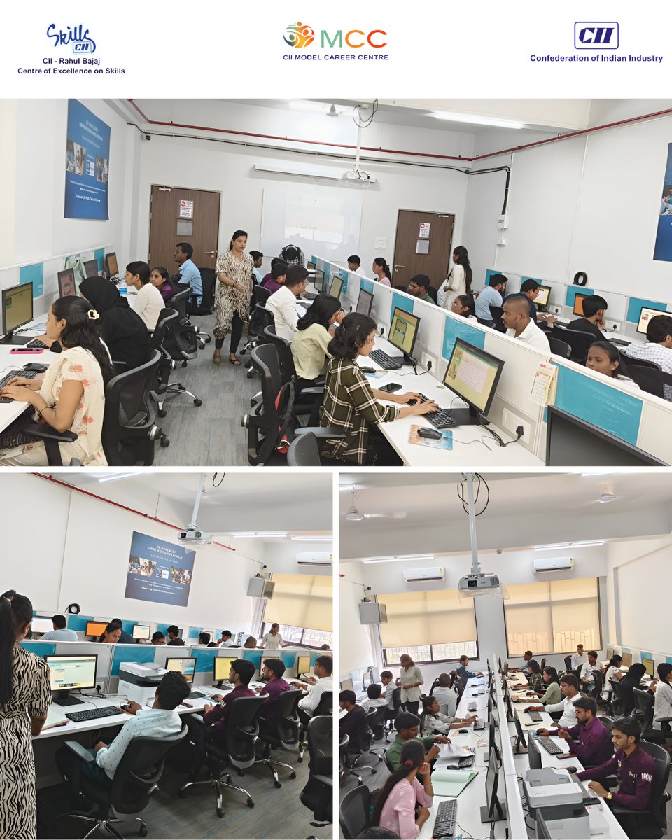 cii_mcc's tweet image. 🎯 Shaping Skilled Futures at MCC Kandivali 🎯
At MCC Kandivali Centre, we’re empowering youth with modern infrastructure, expert mentors, and practical learning spaces designed to build in-demand skills. 💼✨
