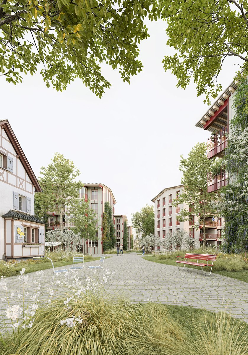 Das Team von #Lussi Partner Architekten mit #Vetschpartner hat den #Studienauftrag im Einladungsverfahren für die Gestaltung der Siedlung Ober #Emmenweid in #Emmenbrücke gewonnen.
competitions.espazium.ch/de/wettbewerbe…