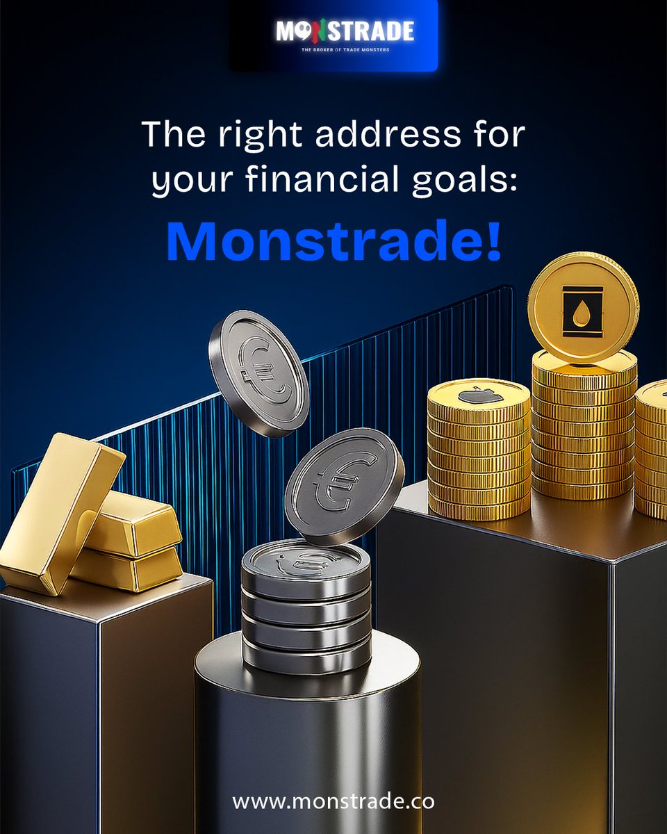 MonsTradeFX's tweet image. Set your goals high — and trade smart to reach them.

Your journey to financial success starts with Monstrade.

🌐 monstrade.co

#Monstrade #TradingPlatform #InvestSmart #FinancialGoals