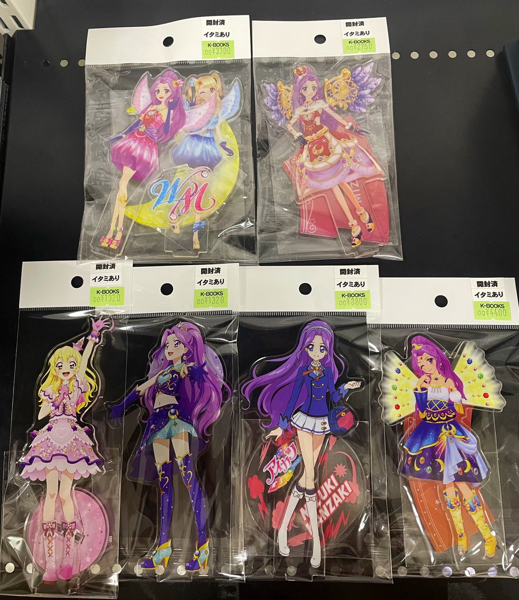 入荷情報】 アイカツ！ アクリルスタンド まとめて入荷しました